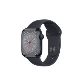 Купить Apple Watch Series 8 GPS 41mm Midnight Aluminium Case with Midnight Sport Band MNP53GK/A